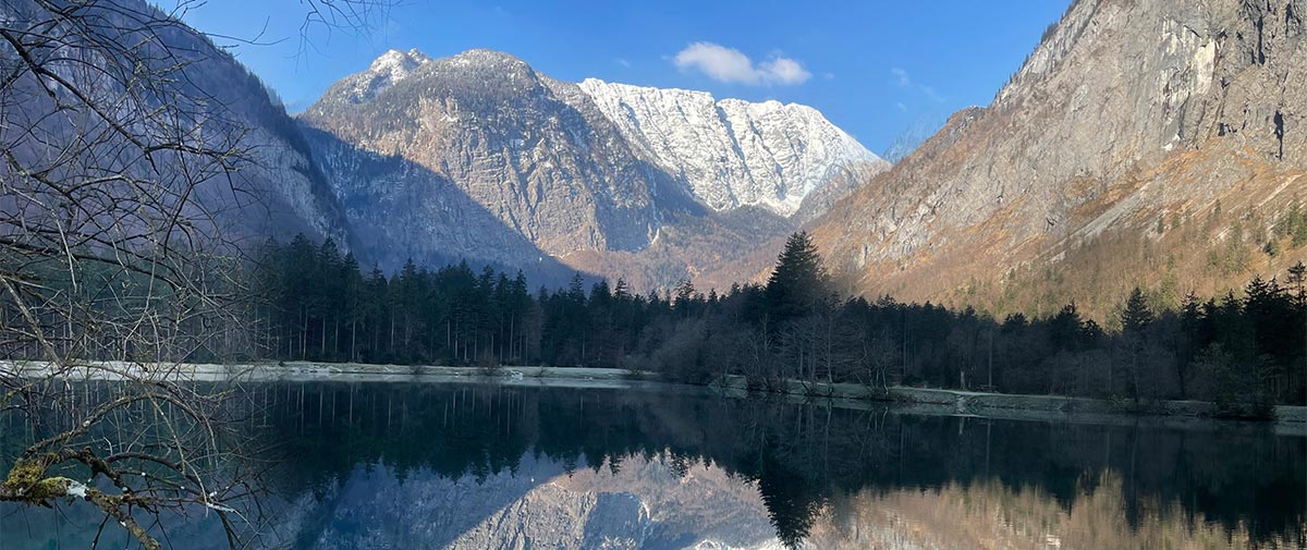 Morgens im Bluntautal